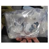 Moxweyeni 12 Pieces Christmas Cabinet Knobs for Kitchen Snowman Knobs Silicone Hand Cabinet Knob Cover Christmas Decorative Drawer Pulls for Xmas Winter Kitchen Home Party Decorations