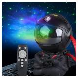 Astronaut Star Projector, Star Projector Galaxy Light for Kids 8 Modes Remote and 270° Adjustable Led Lights for Bedroom, Girls Room Decoration, Home Theater, Ceiling, Timer (Black Guitar)