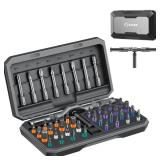 Saker 42 in 1 Magnetic Screwdriver Set, Multi Bit Free Combination Ratchet Screwdriver Set Portable Repair Tool Kit for Valentine