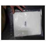 Karseteli Semi Voile White Sheer Curtains 72 Inches Long 2 Panels Rod Pocket Window Treatment for Living Room Bedroom Dining Room(White 54 W x 72 L)