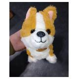 Plush Toy, Stuffed Animal Throw Plushie Pillow Doll, Soft Fluffy Friend Hugging Cushion - Cute Present for Every Age & Occasion (Corgi)