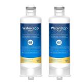 Waterdrop Plus DA97-17376B Water Filter Replacement for Samsung HAF-QIN/EXP, DA97-08006C, NSF/ANSI 401&53&42&372 Certified Refrigerator Water Filter, 2 Filters