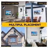 2026 Upgraded TV Antenna Indoor, 3200+ Miles Range Digital Antenna for Smart TV Indoor, HDTV Antenna for Local Channels with Amplifier, Outdoor Antenna Support 8K 4K 1080p All TVs -38FT Coax Cable