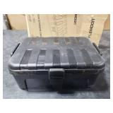 Flemoon Large Outdoor Electrical Box (12.5 x 8.5 x 5 inch), IP54 Waterproof Extension Cord Cover Weatherproof, Protect Outlet, Plug, Socket, Timer, Power Strip, Holiday Light Decoration, Black.