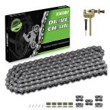 XIKOBY 35 Chain 140 Links Chain Breaker Kit for Mini Bike Coleman CT100U CC100X Baja DB30 Blitz Racer Motovox MBX10 MBX11 Monster Mega Moto 80 105cc Predator 212cc 100cc 97cc Go Kart Minibike Parts