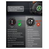 Quickfit 22mm 26mm Watch Band - Compatible with Garmin Fenix 8 47mm 51mm/Fenix 7/7X/6/6X/5/5X, Magnetic Clasp Braided Stretchy Nylon Sport Strap for Men and Women, Multiple Colors