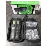 Breathalyzer, Alcohol Tester with Fuel Cell Sensor, Police-Grade Alcohol Breathalyzer Tester for Home Health Use, with 10 Mouthpieces (Black)