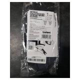 Waterproof Gloves for Men and Women, Freezer Gloves with Grip, Double Nitrile Dipped for Extreme Oil Repellent, for Construction, Mechanics, Mining, Plumbing, Black, Large