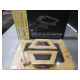 Danfoxer Couch Arm Tray with 360°Phone,Bamboo Folding Sofa Tray,Sofa Armrest Trays Clip-On Couch Desk for Drinks,Snacks,Phone,Remote Control Natural