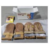 QUMY Dog Shoes for Large Dogs, Medium Dog Boots & Paw Protectors for Winter Snowy Day, Summer Hot Pavement, Water-Resistant in Rainy Weather, Outdoor Walking, Indoor Hardfloors Skid-Resistant Sole