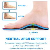 Orthotics Arch Support Metatarsalgia Insoles - Mortons Neuroma Inserts Relief Ball of Foot Pain - Orthopedic Insoles for Flat Feet - Shoe Inserts for Plantar Fasciitis (Red XS)