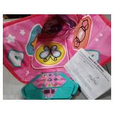 Kusntin Unicorn Dance Mat, Dance Mixer Rhythm Step Play Mat, Pink Dance Pad with LED Lights, Adjustable Volume, Built-in Music, 5 Game Modes, Xmas B-Day Gifts for 3-12 Years Old Girls Toys