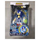 Just Toys LLC Buildable Sonic The Hedgehog [Sonic] Figure 4in Collectible Toy, Interchangeable Arms & Accessories, Ages 6+ (Knuckles, Sonic, Knuckles, Amy Rose, and Shadow)