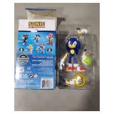 Just Toys LLC Buildable Sonic The Hedgehog [Sonic] Figure 4in Collectible Toy, Interchangeable Arms & Accessories, Ages 6+ (Knuckles, Sonic, Knuckles, Amy Rose, and Shadow)