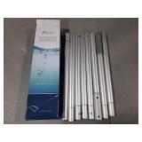 Sepetrel Pool Pole - 10.5 Foot Anodized Aluminum Extension Cleaning Poles,for Skimmer Net, Pool Brush & Vacuum Head
