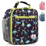 CaCTOUR Lunch Box Kids,Premium Insulated Lunch Bag for Girls Boys,Soft Bag Mini Cooler Back to School Thermal Reusable Lunch Bag for Work School Picnic (Dino)