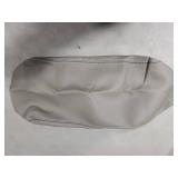 SecosAutoparts Leather Center Console Lid Armrest Cover Gray Compatible with 2008-2013 Toyota Highlander