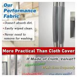 Refrigerator Door Handle Covers, 5 PCS, Performance Appliance Handle Covers, Non-Slip Fridge Door Handle Covers, Keep Your Kitchen Clean, Microwave Oven Dishwasher door Handle Protectors(Dark Gray)