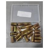 MewuDecor 5/16-18 Threaded Inserts for Wood Nutsert Furniture Screw-in Nut 25mm Length Hex Drive