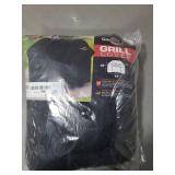 GrillTough Heavy Duty BBQ Grill Cover for Outdoor Grill, 64 Inch Waterproof, Weather Resistant, UV & Fade Resistant with Adjustable Straps Gas Grill Cover for Weber, Genesis, Charbroil, etc. Black