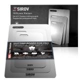 Titanium Cutting Board, 100% Pure Titanium Cutting Boards For Kitchen, Best Non Toxic chopping board, Dishwasher safe, Hygiene and Durability for Meat, Fruit, and Vegetables (Set of 3)