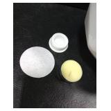 Handmade White Ceramic Decorative Urn Large Cremation Urn for Ashes Adult Male or Female Memorial Urn, 220 lbs Capacity