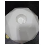 Handmade White Ceramic Decorative Urn Large Cremation Urn for Ashes Adult Male or Female Memorial Urn, 220 lbs Capacity