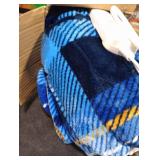 Electric Blanket Heated Throw, Soft Flannel 50x60 Plaid Heating Blanket with 8 Hours Auto Off 10 Fast Heating Levels Machine Washable Sherpa Heated Blanket with Overheating Protection