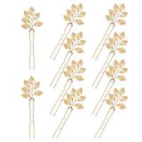 Bride Hair Accessories, Vintage Gold Leaf Hair Pins, Bridesmaid Headpiece for Wedding Hair Pins, Bride and Bridesmaid Hairstyle Accessories