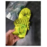 BLINKEEN Jumbo Heatless Hair Curler Set-Satin Heatless Curls Overnight, Jumbo Curling Rod Headband, No Heat Curlers To Sleep in (Green)