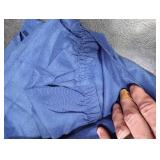 homing Rectangle Table Cloth Cover, Waterproof Polyester Elastic Fitted Tablecloth, Fits for 6 Foot Folding Tables, Washable Table Protector for Picnic, Camping, Outdoor (Navy Blue, 30 x 72)