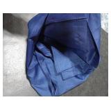 homing Rectangle Table Cloth Cover, Waterproof Polyester Elastic Fitted Tablecloth, Fits for 6 Foot Folding Tables, Washable Table Protector for Picnic, Camping, Outdoor (Navy Blue, 30 x 72)