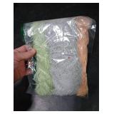 SINROBO Cat Toys, Catnip Toys Natural Pillows Toys, Durable Cat Toys for Indoor Cats (Green Orange Grey, 1)