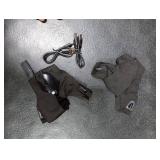 HikooLSS Waterproof Rechargeable LED Flashlight Gloves, Adjustable Strap, One Size Fit All, Black