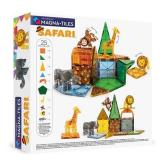MAGNA-TILES Safari Animals 25-Piece Magnetic Construction Set, The ORIGINAL Magnetic Building Brand
