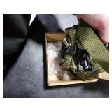 VavoPaw Dog Seat Belt Harness for Car, Dog Car Harness Adjustable Mesh Breathable & Dogs Seatbelt Safety Tether with Elastic Bungee for Small Medium Large Pets(Army Green, M)