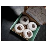 Child Safety Door Knob Cover (4 Pack) Hard-to-Remove Dual-Lock Door Handle Covers for Kids - Reusable Baby Proof Door Knob Locks - Installs Easily, No Tools Needed (White)