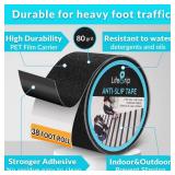 Lifegrip Anti Slip Traction Tape, 4 Inch x 38 Foot - Best Grip, Friction, Abrasive Adhesive for Stairs, Tread Step, Indoor, Outdoor (4 X 38