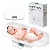 Momcozy Baby Scale, Multi-Function Scale for Body Weight&Height Measurement, Large Capacity for Toddler&Children&Pet&Adult, Perspectives Switch, Removable Tray, 5 Units, Digital LED Screen, Auto-Off