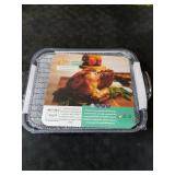 kitCom Nonstick Roasting Pan, Roaster with Rack - 16 Inch Rectangular Grill Suitable for Turkey, Roast Chicken, Ham, Dishwasher Safe (9.5QT)