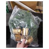 ANCOUUIN 2 Pcs 9 Ft Artificial Norfolk Pine Garlands - Realistic Pine Garland Green Artificial for Table, Mantle, Wall, Indoor, Outdoor Winter Christmas Decorations