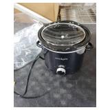 Crockpot 2-Quart Classic Slow Cooker Small Slow Cooker Black
