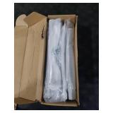 Amerdeco 10 Pack Matte Black Cabinet Pulls 8.8 Inch Hole Centers Kitchen Cabinet Handles Cabinet Hardware Kitchen Handles for Cabinets Cupboard Handles Drawer Pulls ZH0019