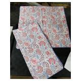 Ridhi Block Print 2pk Floral Throw Pillow Covers 20x20