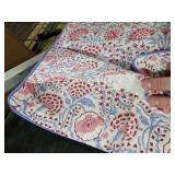 Ridhi Block Print 2pk Floral Throw Pillow Covers 20x20