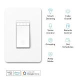 Kasa Smart Dimmer Switch HS220P3, Single Pole, Needs Neutral Wire, 2.4GHz Wi-Fi Light Switch Works with Alexa and Google Home, UL Certified,, No Hub Required, 3-Pack