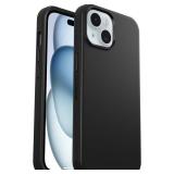 OtterBox iPhone 16e, iPhone 15, iPhone 14, and iPhone 13 (ONLY) Symmetry Series+ Case, Snaps to MagSafe, Ultra-Sleek, Raised Edges Protect Camera & Screen - Non-Retail Packaging - Black