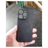 Doulings Frameless Magnetic Series Designed for iPhone 16 Pro Case[Compatible with MagSafe] Borderless Ultra Thin Slim Fit,Lightweight Minimalist Hard PC Yet Protective Shockproof Cover,Black