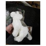 Living Nature Husky Stuffed Animal | Fluffy Dog Animal | Soft Toy Gift for Kids | 8 inches