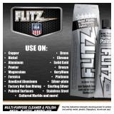 Flitz Multi-Purpose Metal Polish Paste - 5.29oz Tube of USA-Made Chrome Polish - Works on Stainless Steel, Aluminum, Plastic, Jewelry and Cars - Non-Abrasive Cleaner & Rust Remover (1 Pack)